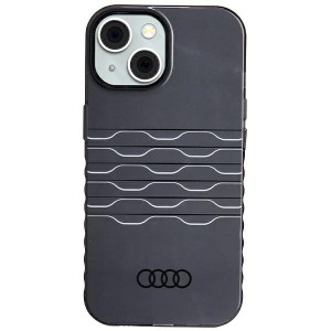 Audi iPhone 15, 14, 13 Hülle Case MagSafe IML A6 Logo Schwarz
