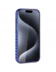 Audi iPhone 15 Pro Max Case MagSafe IML A6 Logo Blue