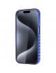 Audi iPhone 15 Pro Case MagSafe IML A6 Logo Blue