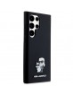 Karl Lagerfeld Samsung S23 Ultra Case Silicone Karl Choupette Black