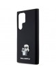 Karl Lagerfeld Samsung S23 Ultra Case Silicone Karl Choupette Black
