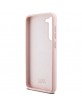 Karl Lagerfeld Samsung S23 Case Silicone Choupette Metal Pink