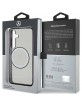 Mercedes Samsung S24 Case MagSafe Double Layer Transparent