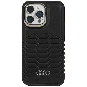 Audi iPhone 14 Pro Hülle Case Cover MagSafe GT Serie Schwarz
