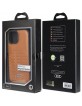 Audi iPhone 15 / 14 / 13 Case Cover MagSafe GT Series Brown