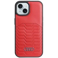 Audi iPhone 15 / 14 / 13 Case Cover MagSafe GT Series Red