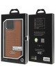 Audi iPhone 15 Pro Max Case Cover MagSafe GT Series Brown