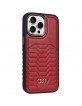 Audi iPhone 15 Pro Max Case Cover MagSafe GT Series Red