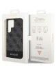 Guess Samsung S24 Ultra Case Cover 4G Stripe Gray