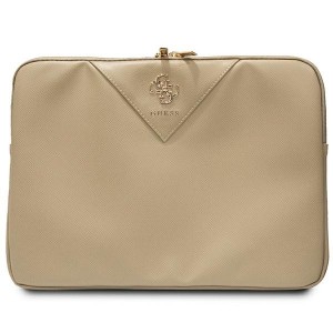 Guess Notebook / Laptop / Tablet Tasche Triangle Hülle 14" Gold