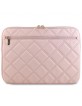 Guess Notebook / Laptop / Tablet Tasche Quilted 4G Hülle 14" Rosa