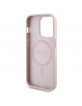 Guess iPhone 15 Pro Set MagSafe Hülle + Magnet Powerbank 5000 4G Rosa