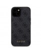 Guess iPhone 15 Set MagSafe Case + Magnet Power Bank 5000 4G Black