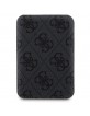 Guess iPhone 15 Set MagSafe Case + Magnet Power Bank 5000 4G Black
