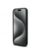 DKNY iPhone 15 Pro Max Hülle Case MagSafe Silikon Printed Logo Schwarz