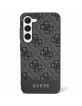 Guess Samsung S24 Case Cover 4G Stripe Black