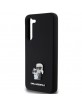 Karl Lagerfeld Samsung S24+ Plus Case Silicone K & C Metal Pin Black