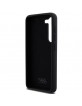 Karl Lagerfeld Samsung S24 Case Silicone Ikonik Metal Black