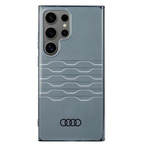 Audi Samsung S24 Ultra Hülle Case Cover IML A6 Serie Grau