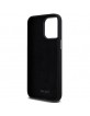 DKNY iPhone 15 Pro Case Silicone Metal Logo Black