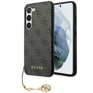 Guess Samsung A35 Hülle Case Cover 4G Charms Schwarz