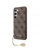 Guess Samsung A55 Hülle Case Cover 4G Charms Braun