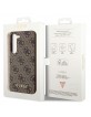 Guess Samsung A55 Hülle Case Cover 4G Charms Braun