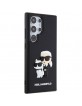 Karl Lagerfeld Samsung S24 Ultra Case Karl Choupette 3D Black