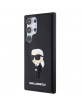 Karl Lagerfeld Samsung S24 Ultra Case Ikonik 3D Black