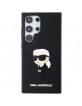 Karl Lagerfeld Samsung S24 Ultra Hülle Case Ikonik 3D Schwarz