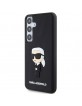 Karl Lagerfeld Samsung S24+ Plus Hülle Case Ikonik 3D Schwarz