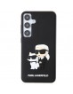 Karl Lagerfeld Samsung S24 Case Karl Choupette 3D Black