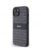 DKNY iPhone 14 / 15 / 13 Case Mono Stripe Metal Logo Black