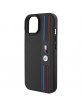 BMW iPhone 15 / 14 / 13 Case Tricolor M Collection Black