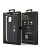 BMW iPhone 15 / 14 / 13 Case Tricolor M Collection Black