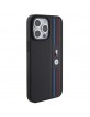 BMW iPhone 15 Pro Max Hülle Case Tricolor M Collection Schwarz