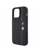 BMW iPhone 15 Pro Max Hülle Case Tricolor M Collection Schwarz