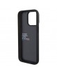 BMW iPhone 15 Pro Max Case Tricolor M Collection Black