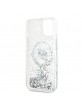 Karl Lagerfeld iPhone 13 Hülle Case Magsafe Glitter Choupette Silber