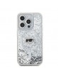 Karl Lagerfeld iPhone 15 Pro Hülle Case Magsafe Liquid Karl Transparent