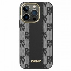 DKNY iPhone 13 Pro Max Case MagSafe Mono Pattern Black