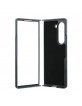 Guess Samsung Z Fold6 / Fold 6 Hülle Case Cover 4G Big Metal Logo Braun