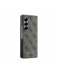 Guess Samsung Z Fold6 / Fold 6 Hülle Case 4G Metal Logo Braun