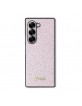 Guess Samsung Z Fold6 / Fold 6 Case Glitter Script Pink