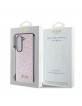 Guess Samsung Z Fold6 / Fold 6 Case Glitter Script Pink