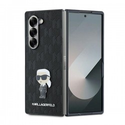 Karl Lagerfeld Samsung Z Fold6 / Fold 6 Hülle Case Ikonik Pin Schwarz