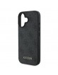 Guess iPhone 16 Plus Case 4G Metal Classic Logo Black