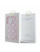 Guess iPhone 16 Pro Max Hülle Case Cover MagSafe Peony Rosa Pink