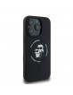 Karl Lagerfeld iPhone 16 Pro Case Magsafe Karl Choupette Black