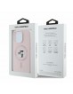 Karl Lagerfeld iPhone 16 Pro Case Magsafe Karl Choupette Pink